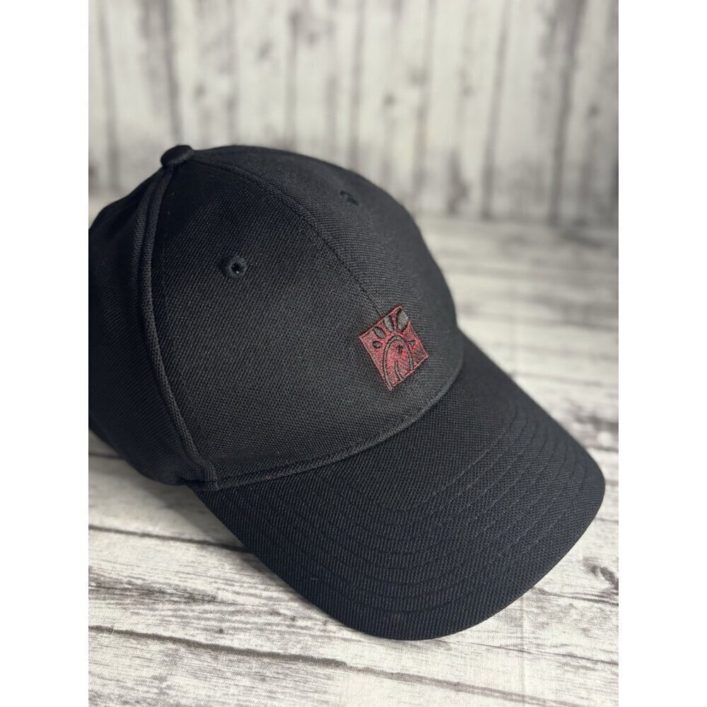 Chic-Fil-A Cap‎ Adults OSFA Black Workwear Uniform Hat Baseball 100% Polyester